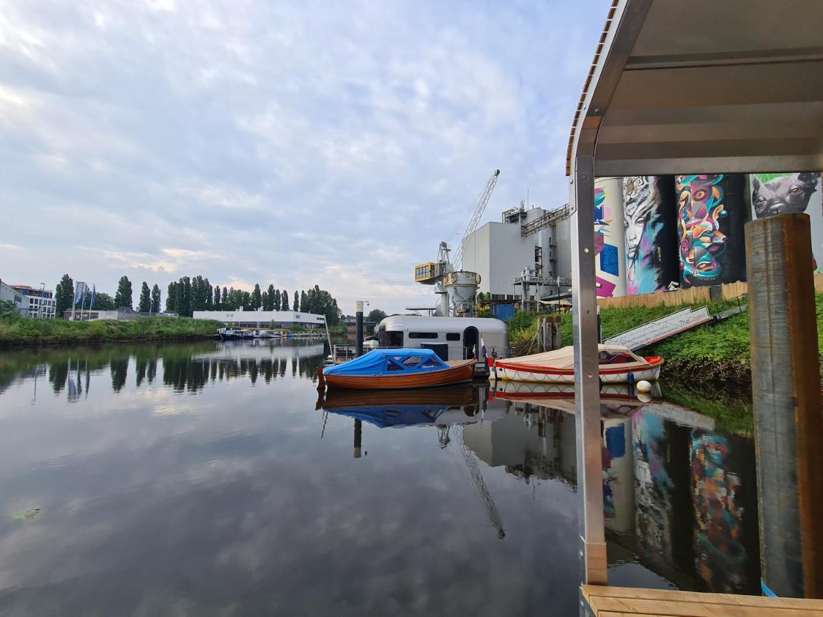 Wikkelboats @ Tramkade Den Bosch Villa Orthen Ngoại thất bức ảnh