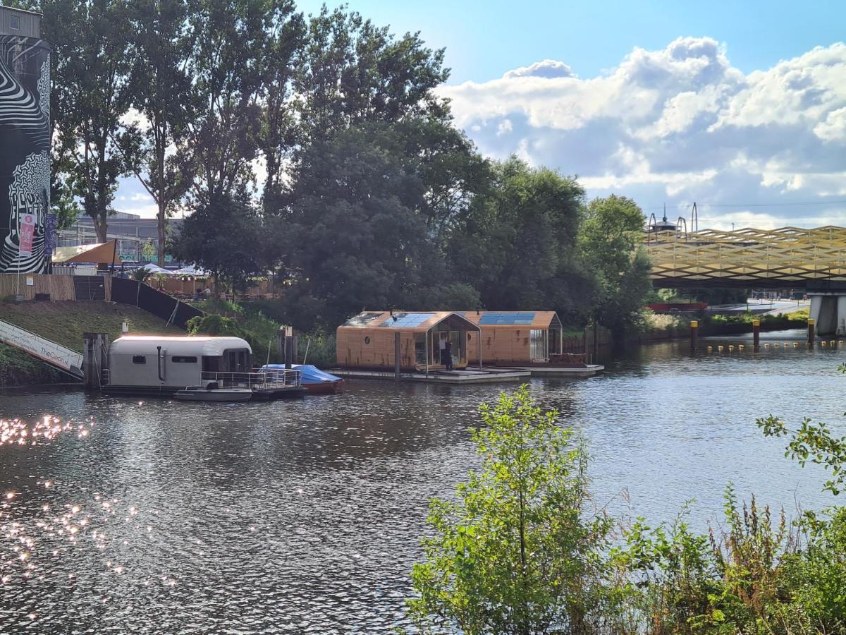 Wikkelboats @ Tramkade Den Bosch Villa Orthen Ngoại thất bức ảnh
