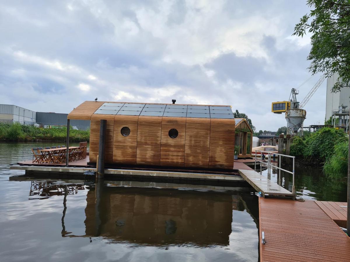 Wikkelboats @ Tramkade Den Bosch Villa Orthen Ngoại thất bức ảnh