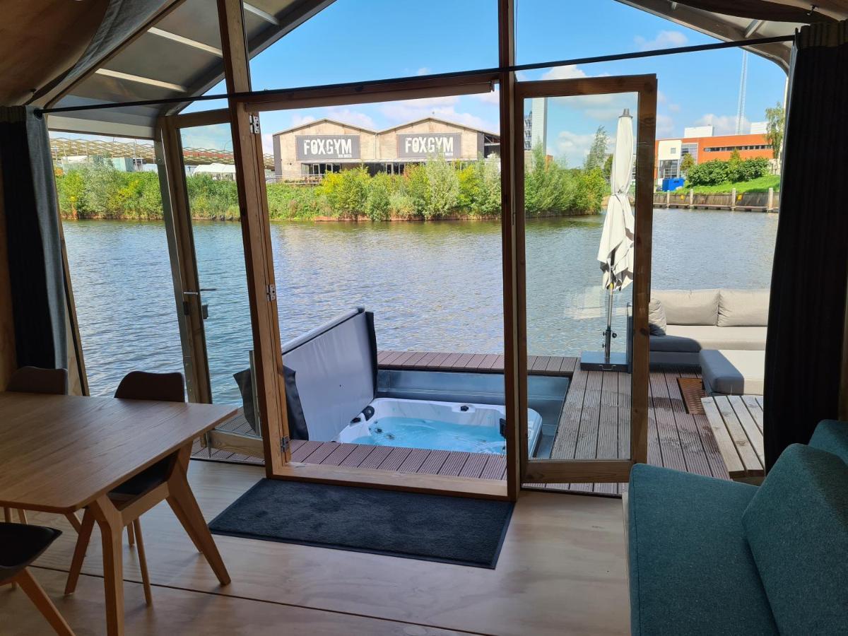 Wikkelboats @ Tramkade Den Bosch Villa Orthen Ngoại thất bức ảnh