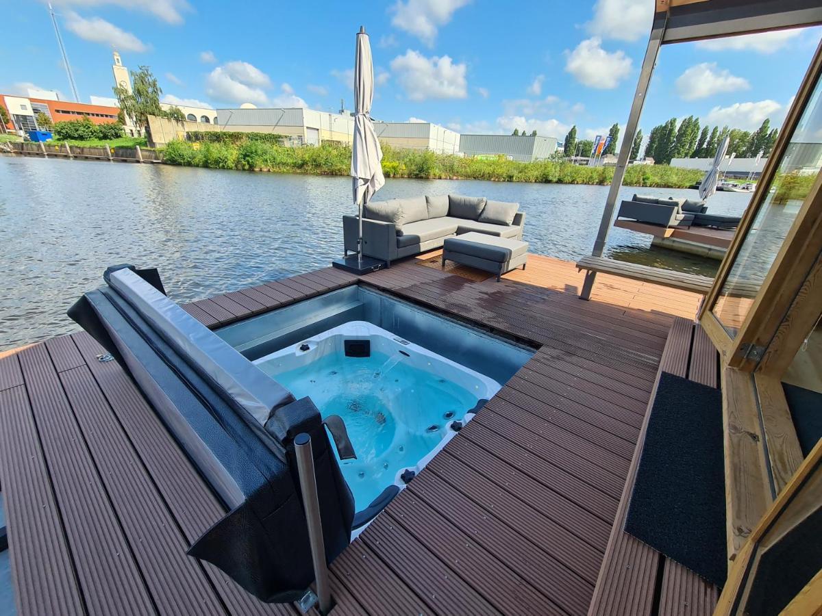 Wikkelboats @ Tramkade Den Bosch Villa Orthen Ngoại thất bức ảnh
