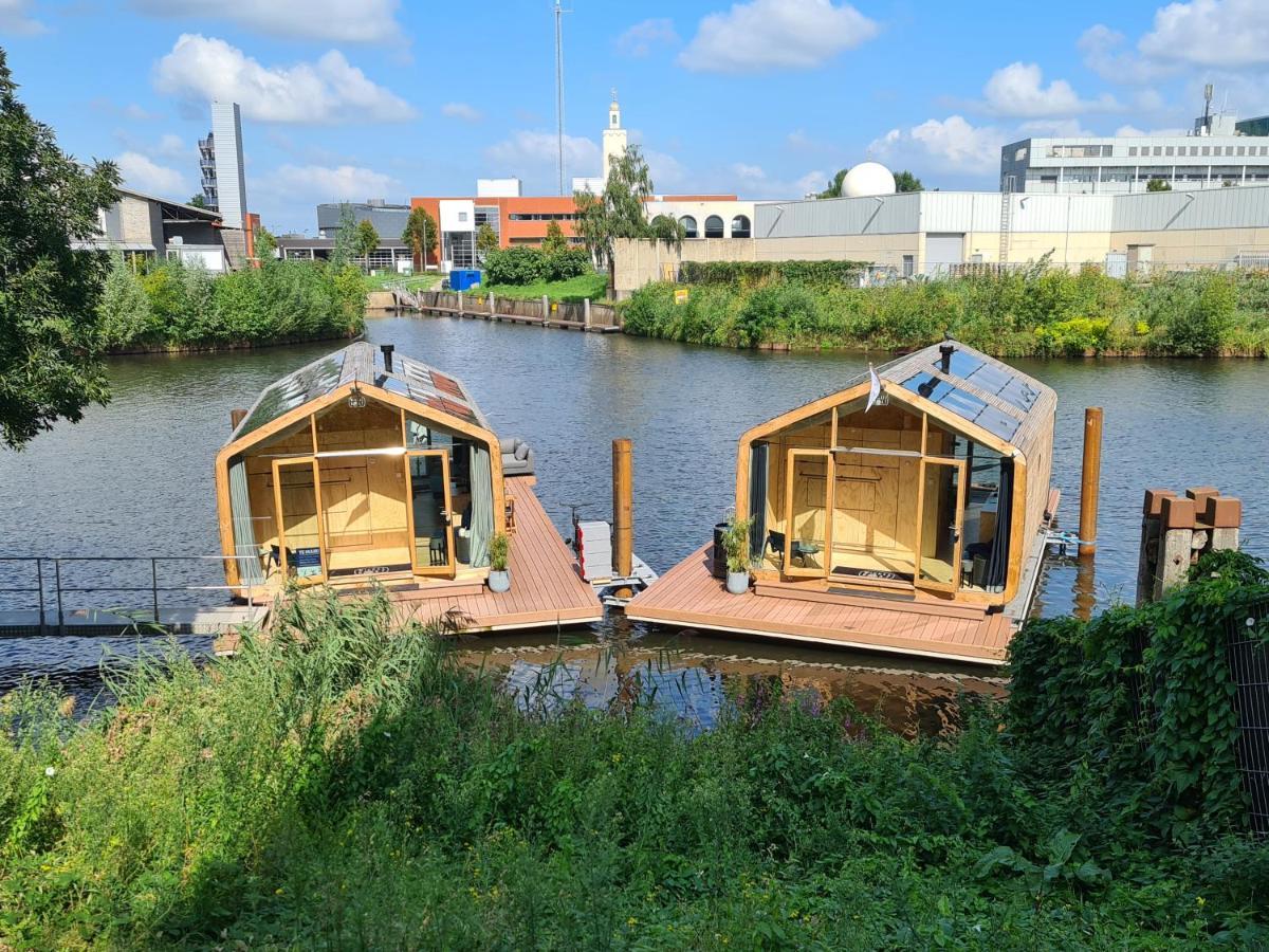 Wikkelboats @ Tramkade Den Bosch Villa Orthen Ngoại thất bức ảnh